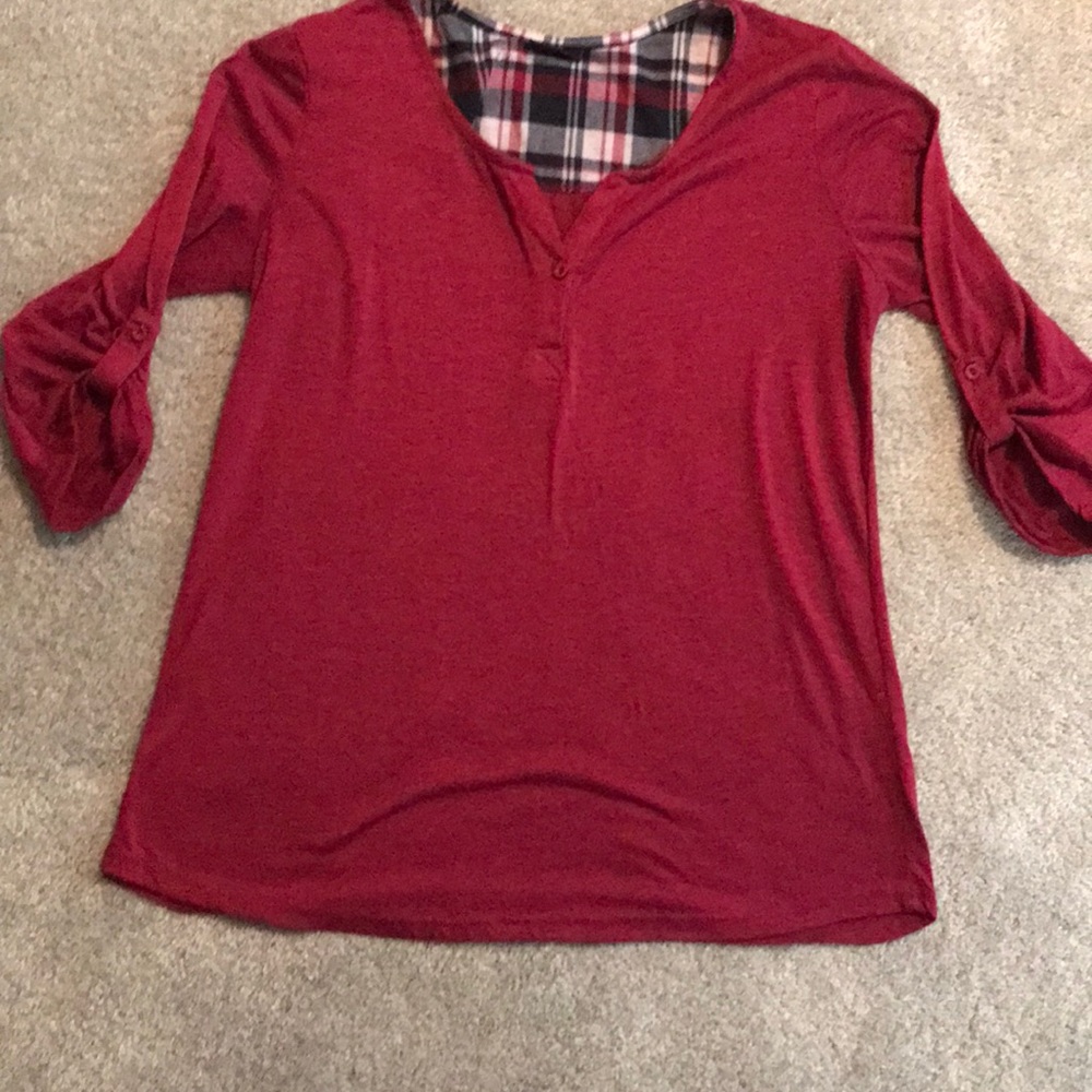 Rue 21 Fuchsia Top